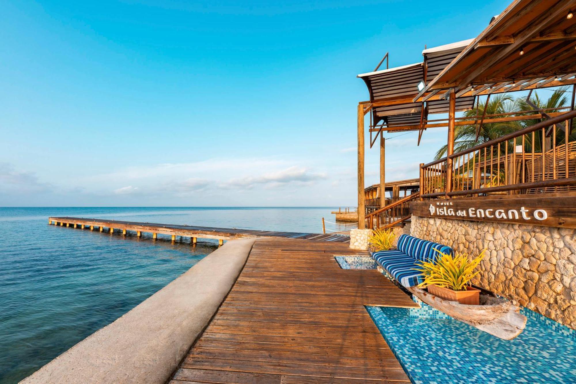 Hotel Isla Del Encanto Isla Barú Buitenkant foto