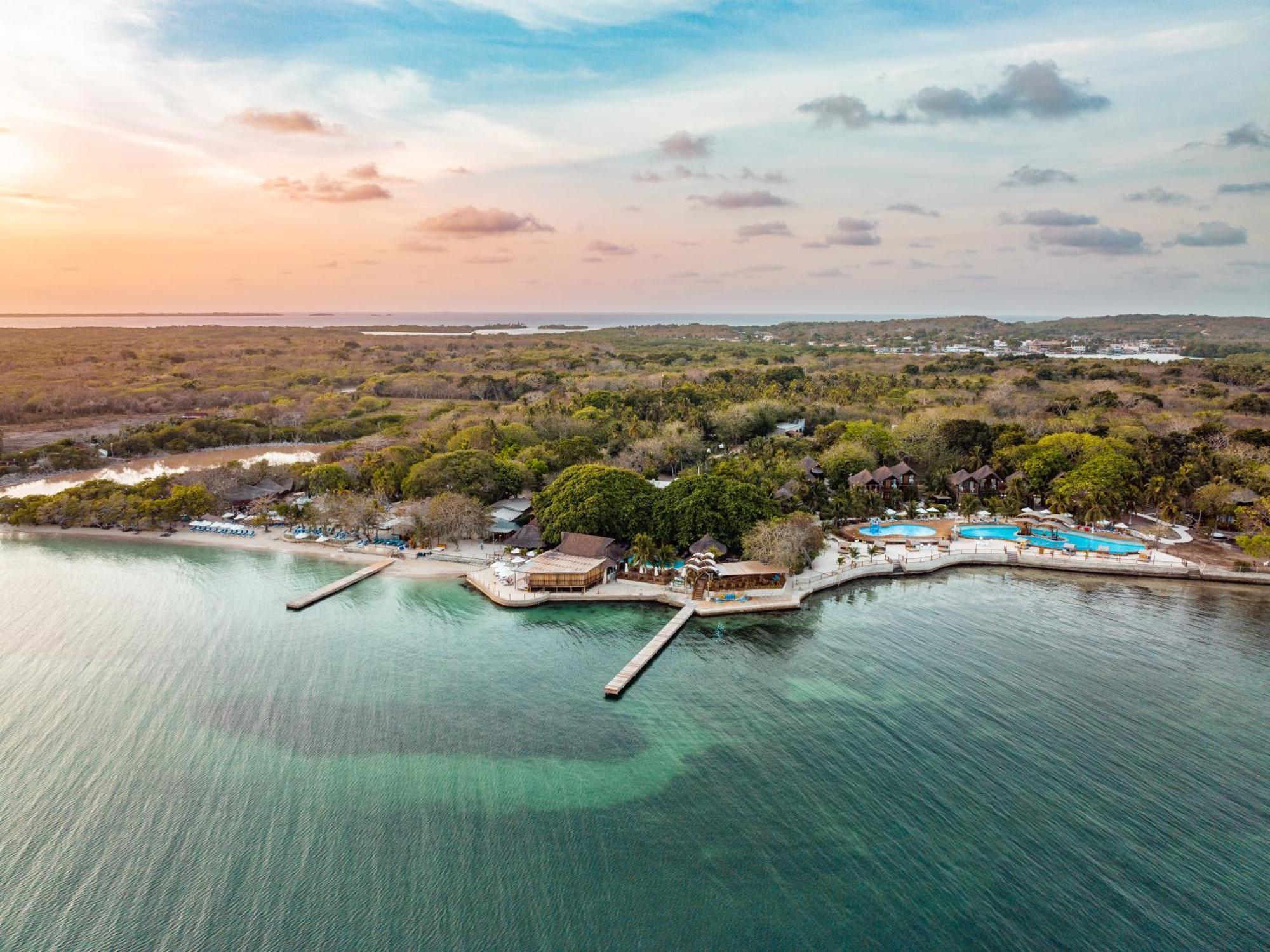 Hotel Isla Del Encanto Isla Barú Buitenkant foto