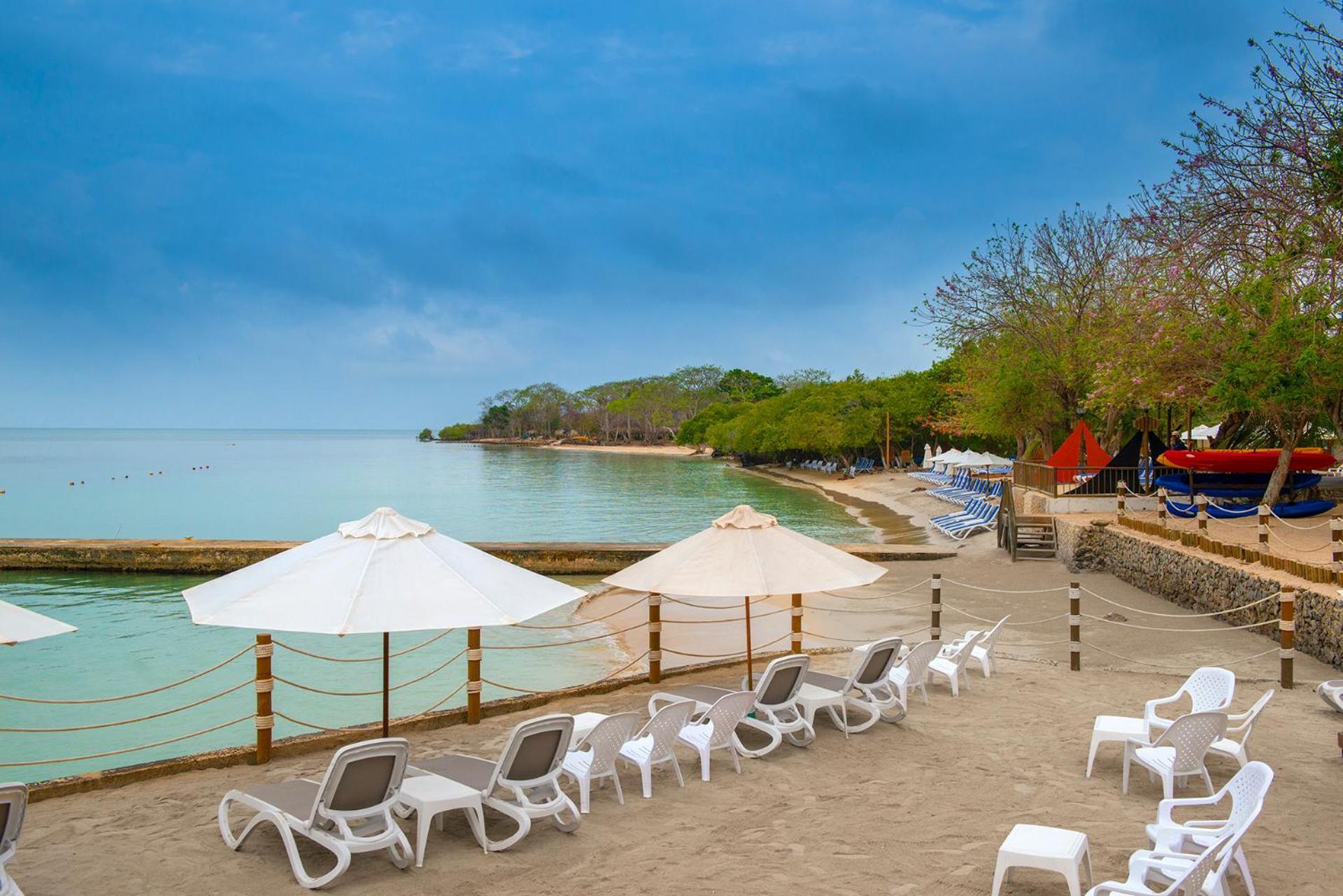 Hotel Isla Del Encanto Isla Barú Buitenkant foto